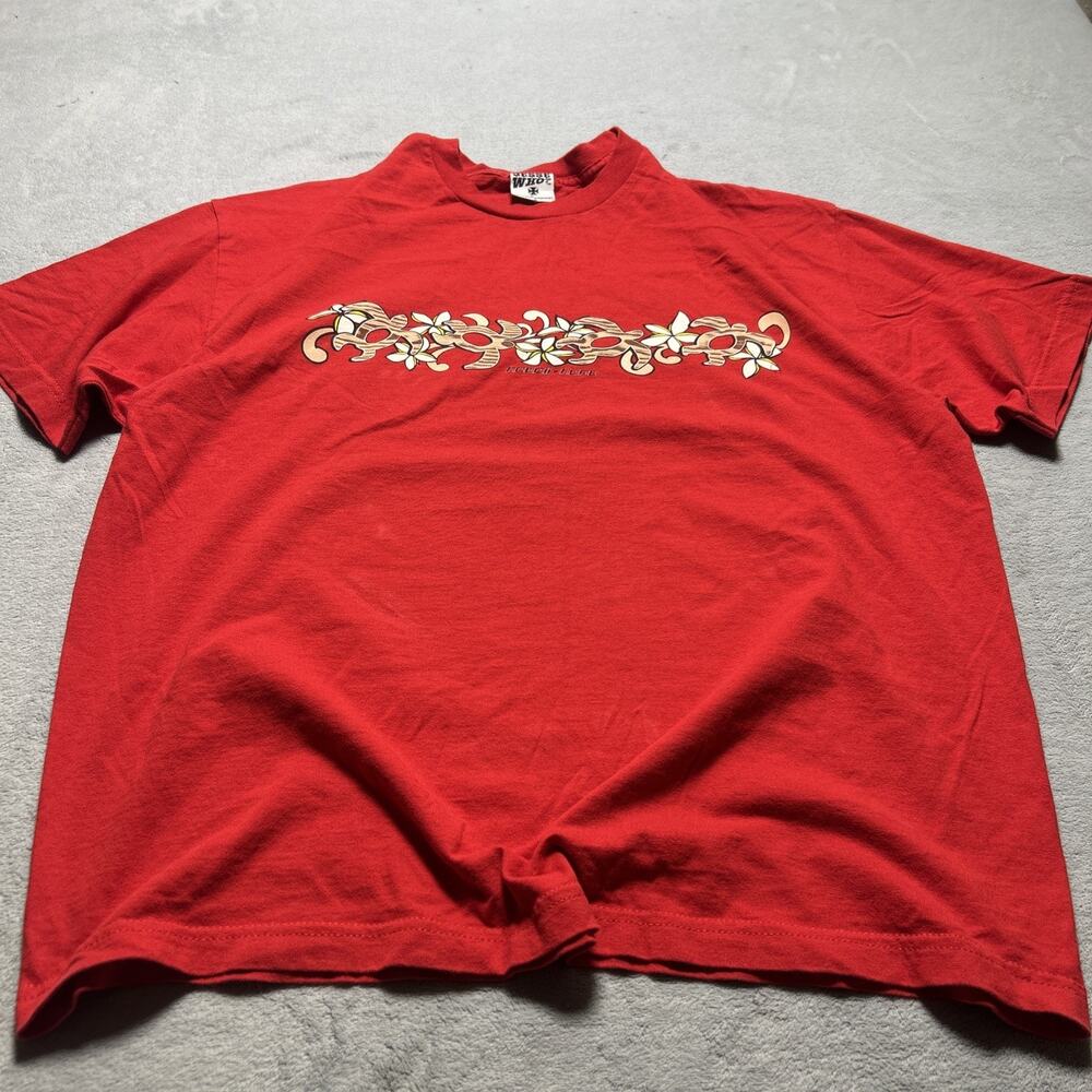 West Coast Choppers Hawaiian Jesse Who? Shirt Teens XL Mens Large 23x28.5 Rare